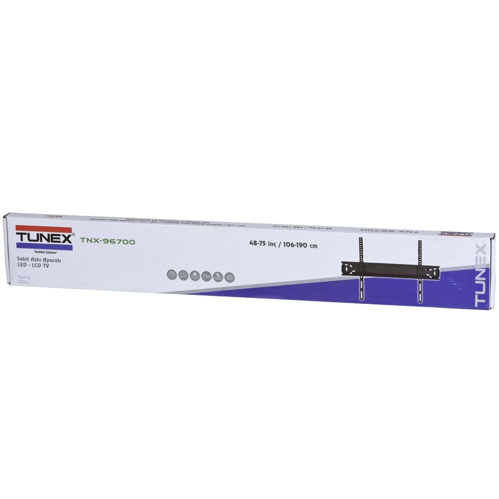 TUNEX 42-65'' Lcd Tv Sabit Duvar Askı Aparatı TNX-96700