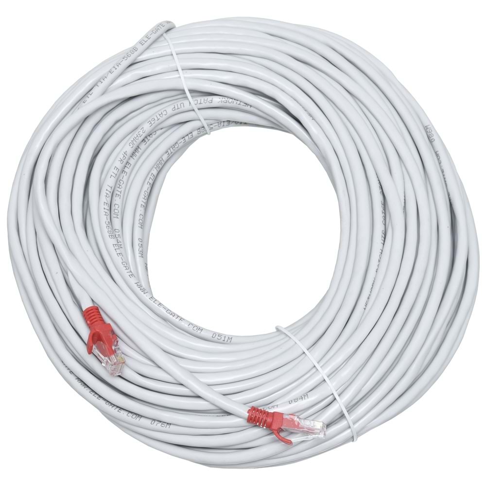 TUNEX 40 Mt Jaklı Cat6 Ethernet Kablosu TNX-C-40