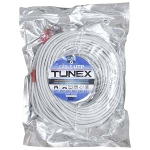 TUNEX 40 Mt Jaklı Cat6 Ethernet Kablosu TNX-C-40