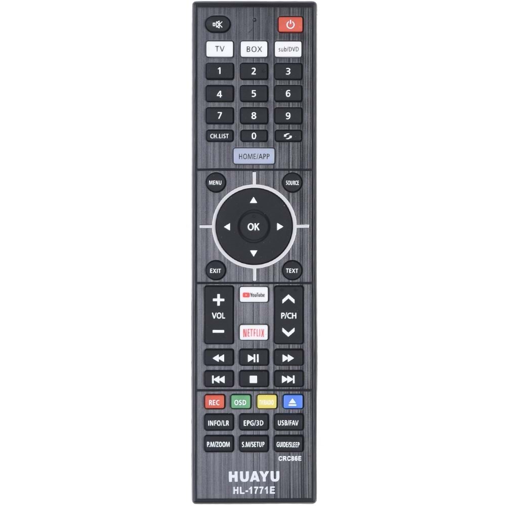 TUNEX Tv Android Box - Uydu - Dvd - Öğrenme Özellikli Akıllı Kumanda TR-003