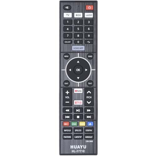 TUNEX Tv Android Box - Uydu - Dvd - Öğrenme Özellikli Akıllı Kumanda TR-003