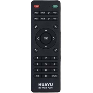 HUAYU Akıllı Projeksiyon Kumandası (RM-P1375 Plus) TR-004