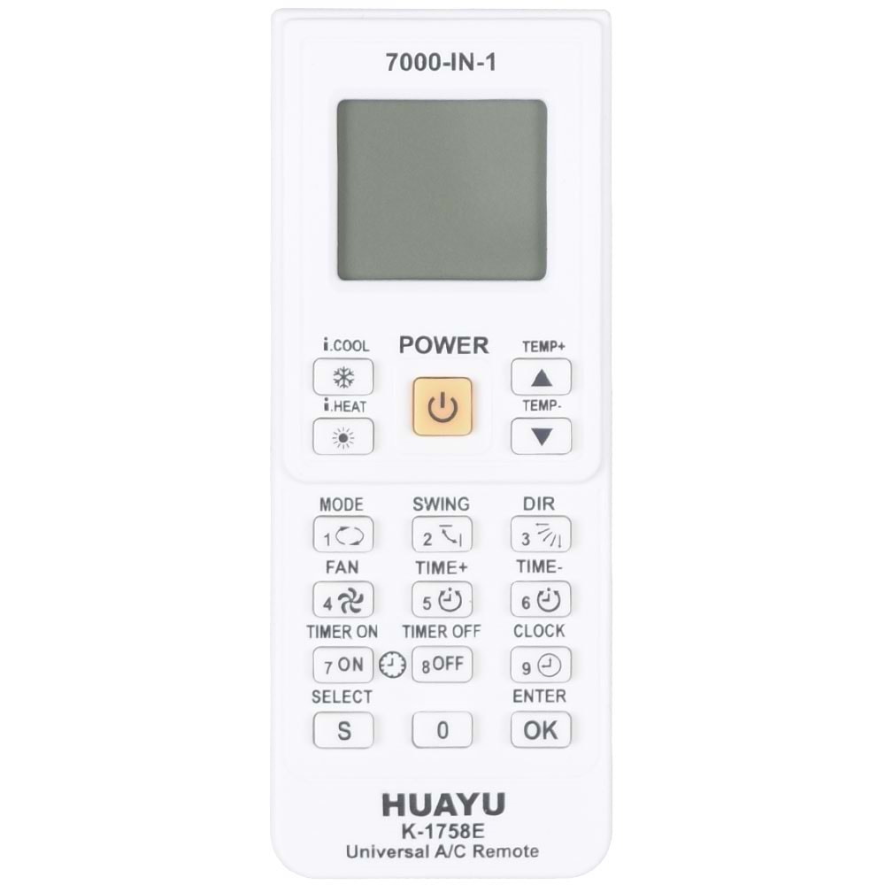 TUNEX 7000 İn 1 Akıllı Klima Kumanda TR-051