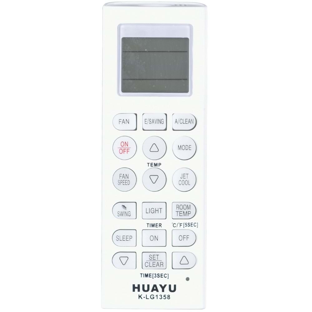HUAYU LG Üniversal Klima Kumandası (K-LG1358) TR-054