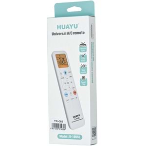 TUNEX Huayu K-1955 E Universal Klima Akıllı Kumanda TR-065