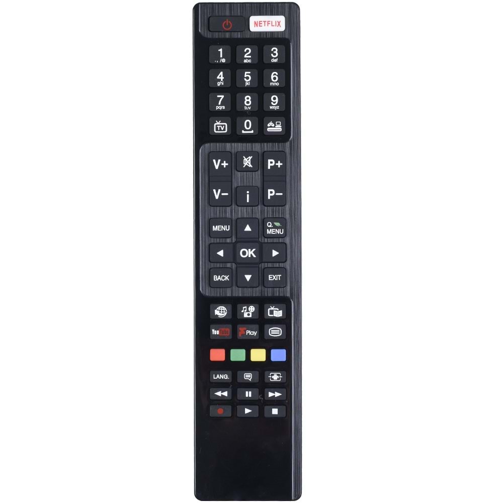 TUNEX Vestel Netflix Youtube Fpay Tuşlu Led Tv Kumanda TR-217