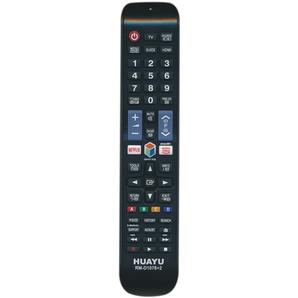 TUNEX Samsung RM-D1078+2 Netflix Prime Video Tuşlu Tv Kumandası TR-412