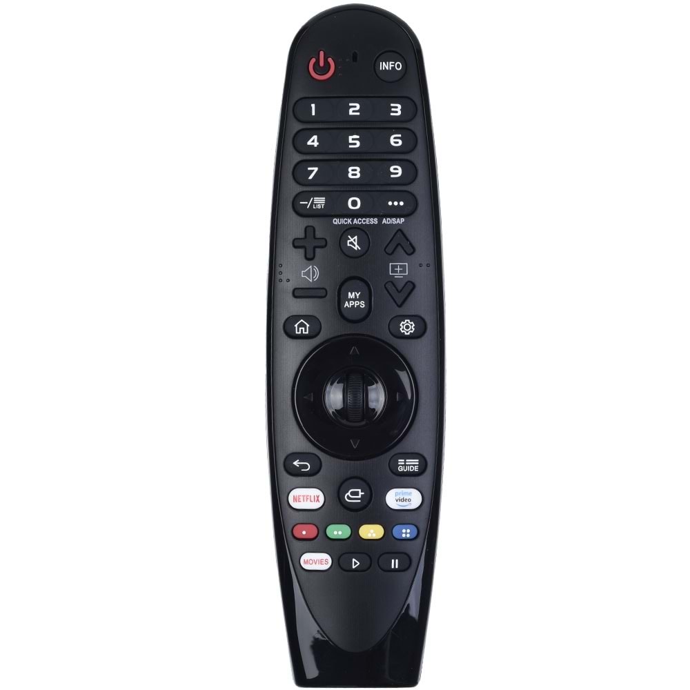 TUNEX Lg Netflix Prime Video Movies Tuşlu Sihirli Kumanda Ses Komutusuz TR-507