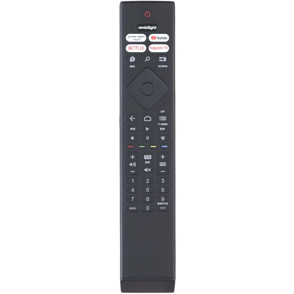 TUNEX Philips Ambilight Tuşlu Led Tv Kumanda TR-605