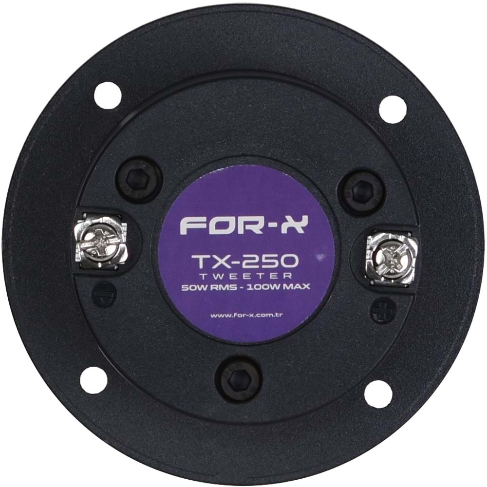FOR-X 82,5 MM Tweeter 50W RMS 100W Max TX-250