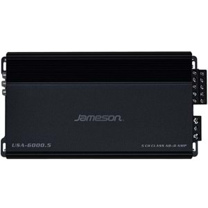 JAMESON 5 Kanal Bas Kontrollü 660W Oto Amfi USA-6000.5
