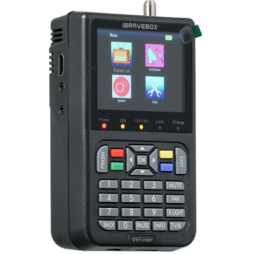 İBRAVEBOX Hd Ekranlı Uydu Bulucu V-9 FİNDER