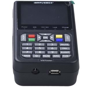 İBRAVEBOX Hd Ekranlı Uydu Bulucu V-9 FİNDER