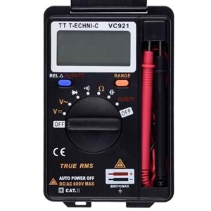 T-TECHNIC Dıgıtal Ölçü Aleti VC-921