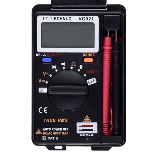 T-TECHNIC Dıgıtal Ölçü Aleti VC-921