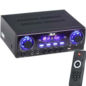 WÖLLER 100W 8 Ohm Usb-Sd-Bt Amfi W-100
