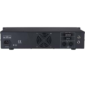 WÖLLER 6 Kanal 100V 4-16 Ohm 300W Mixer Amfi W-1300