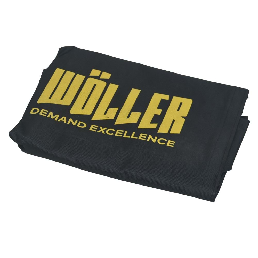 WÖLLER 15” 400 W Taşınabilir Bluetooth Hoparlör 2 El Kablosuz Mikrofonlu W-1540 DSP