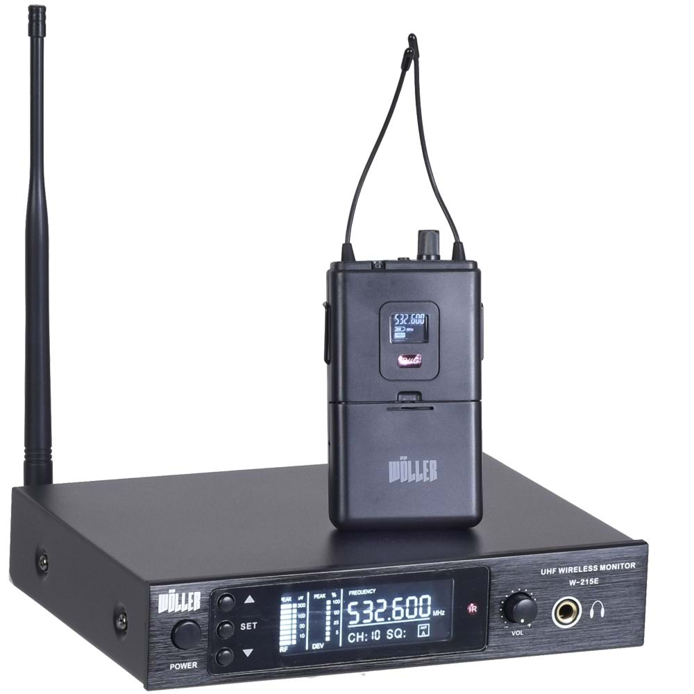 WÖLLER Uhf İn-Ear Monitör Kulaklık W-215