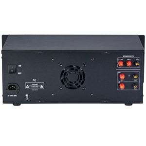 WÖLLER 100V - 8 OHM 300W 6 Kanal Power Mikser Amfi W-2300