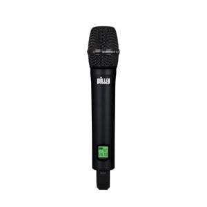WÖLLER UHF Kablosuz Siayh El Mikrofonu W-26 B
