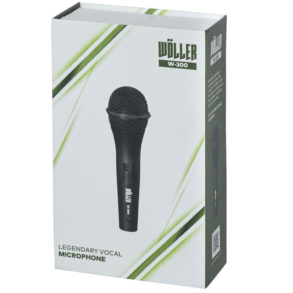 WÖLLER Kablolu El Mikrofonu W-300