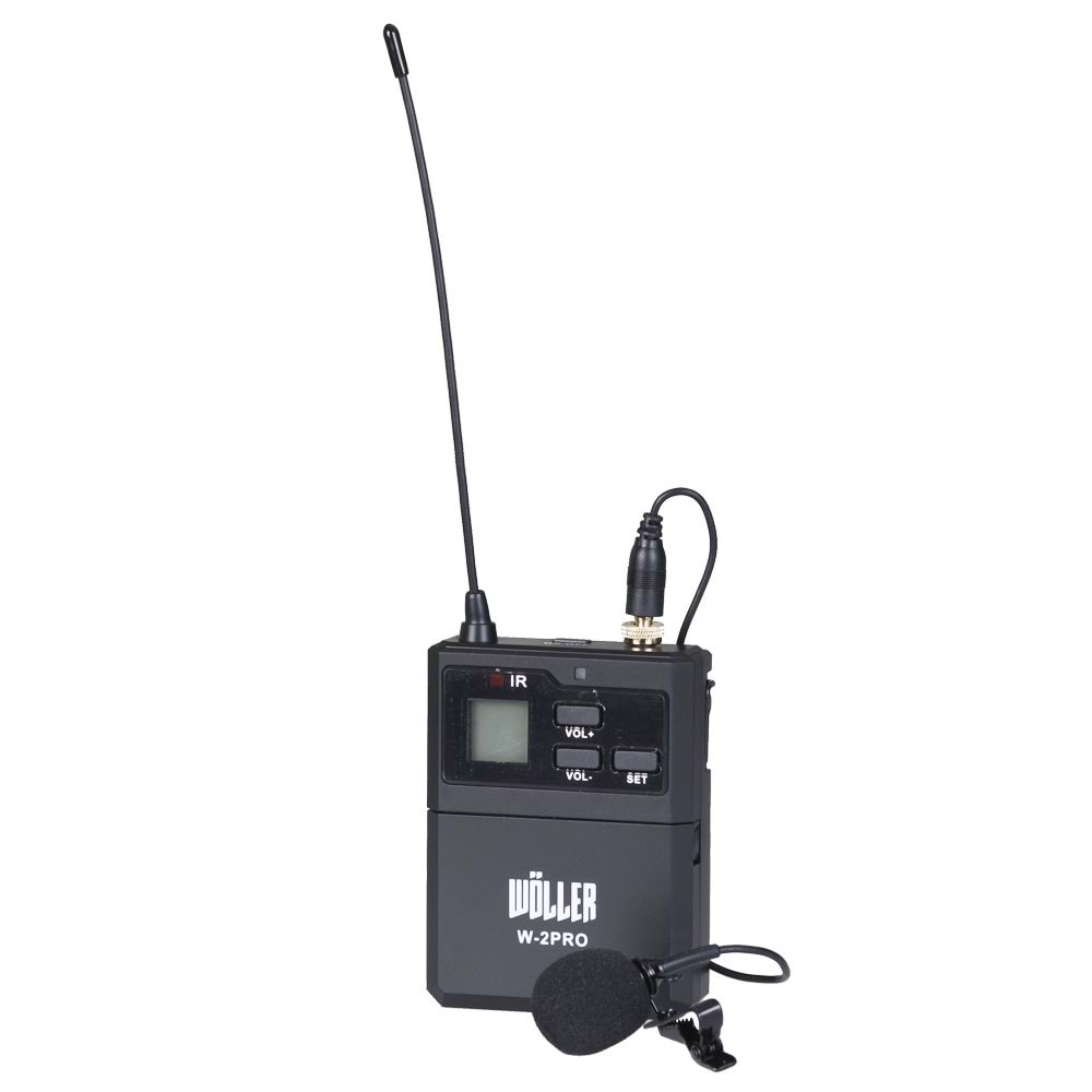 WÖLLER Uhf Tek Yaka Dijital Kablosuz Mikrofon W-311 PRO-Y