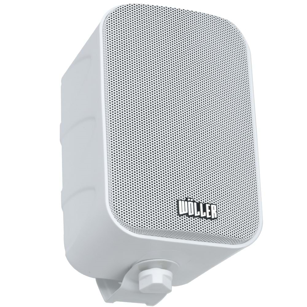 WÖLLER 10 Cm 100W 100V Beyaz Sütun Hoparlör W-4 TB