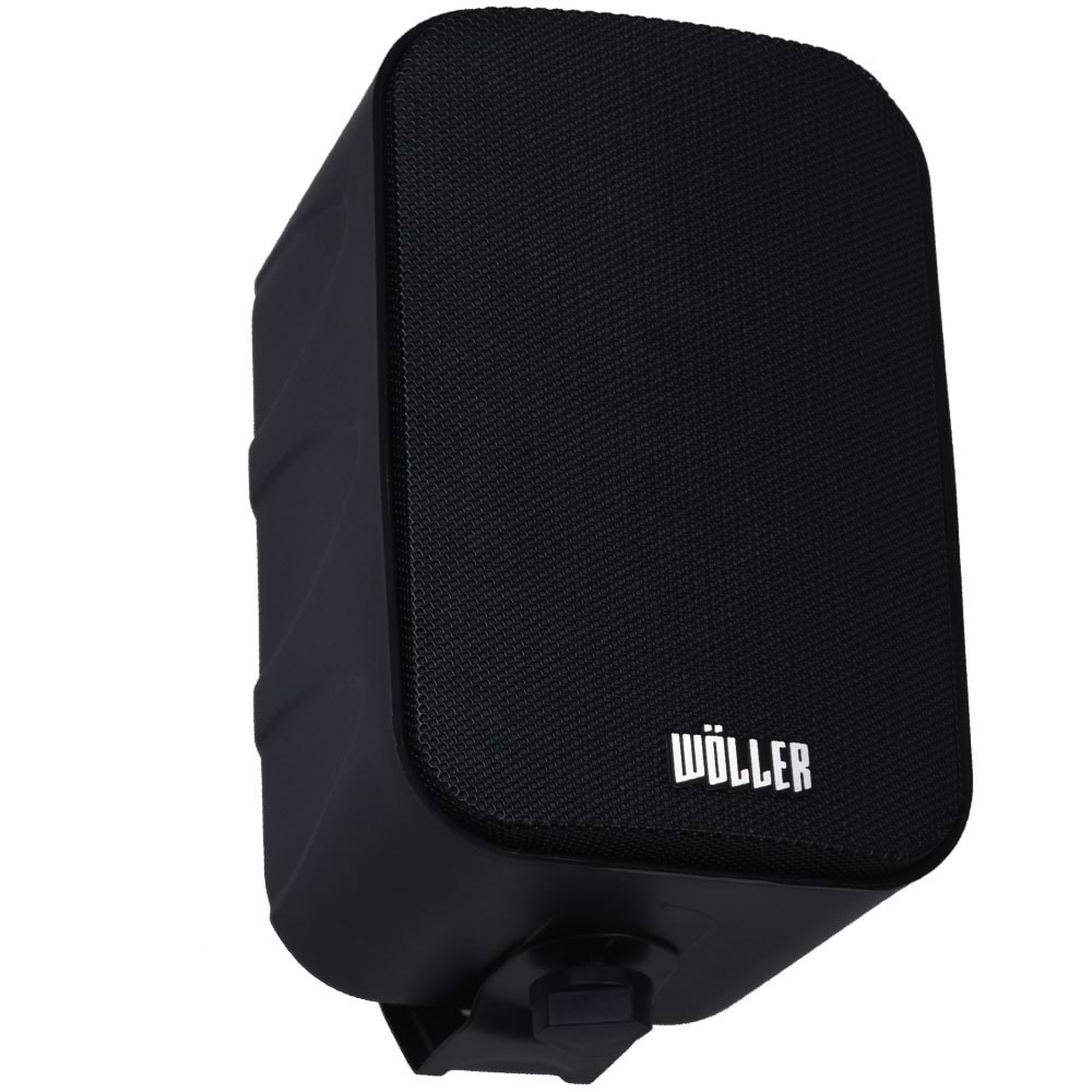 WÖLLER 10 Cm 100W 100V Siyah Sütun Hoparlör W-4 TS
