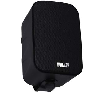 WÖLLER 10 Cm 100W 100V Siyah Sütun Hoparlör W-4 TS