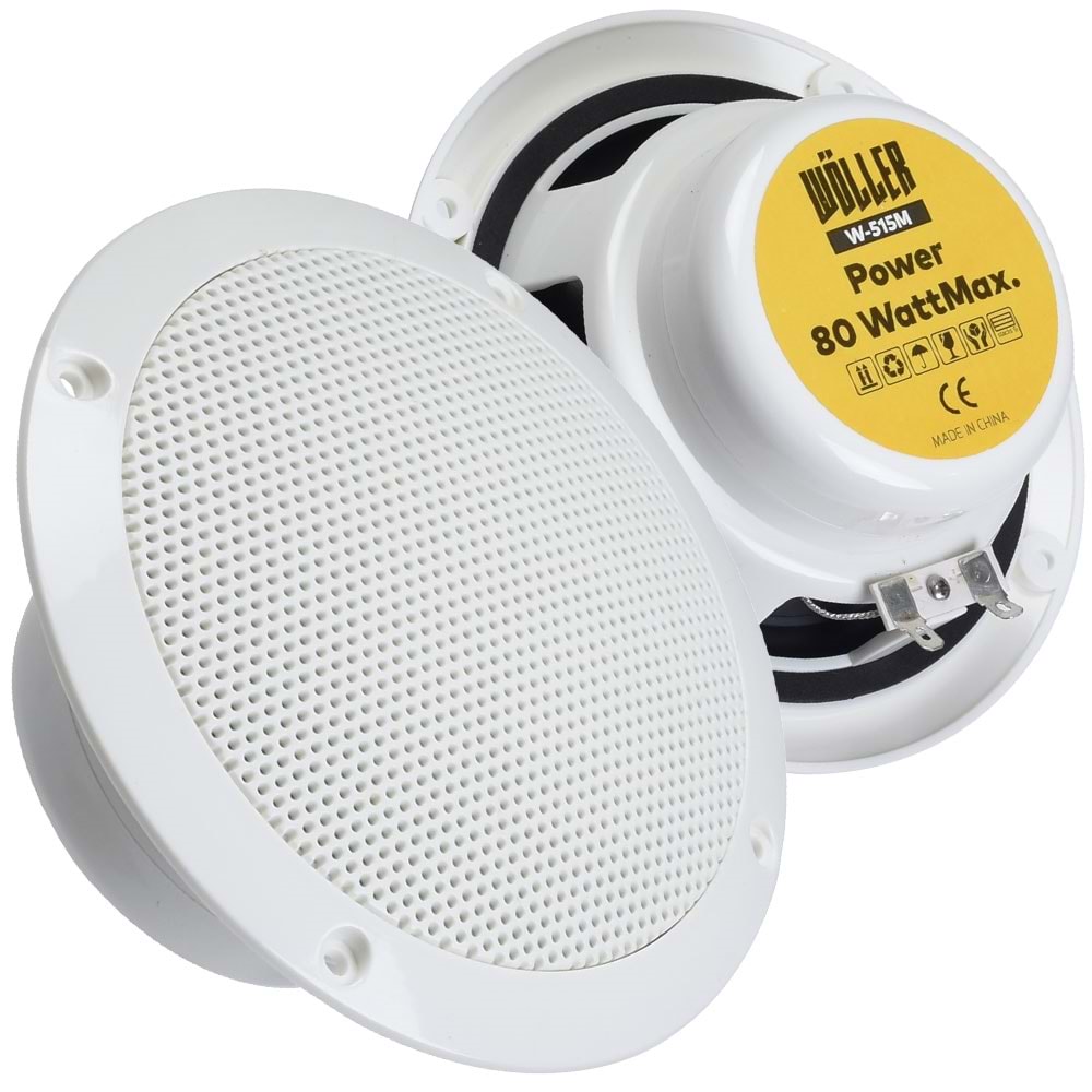 WÖLLER 80W 13 Cm Marine Tavan Hoparlörü W-515M