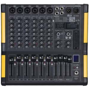 WÖLLER 6 Kanal 99 Dsp Efekt Usb-Bt Deck Mikser W-699