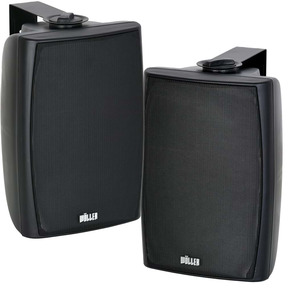 WÖLLER 200W 16 Cm 100V Siyah Sütun Hoparlörü W-6 TS