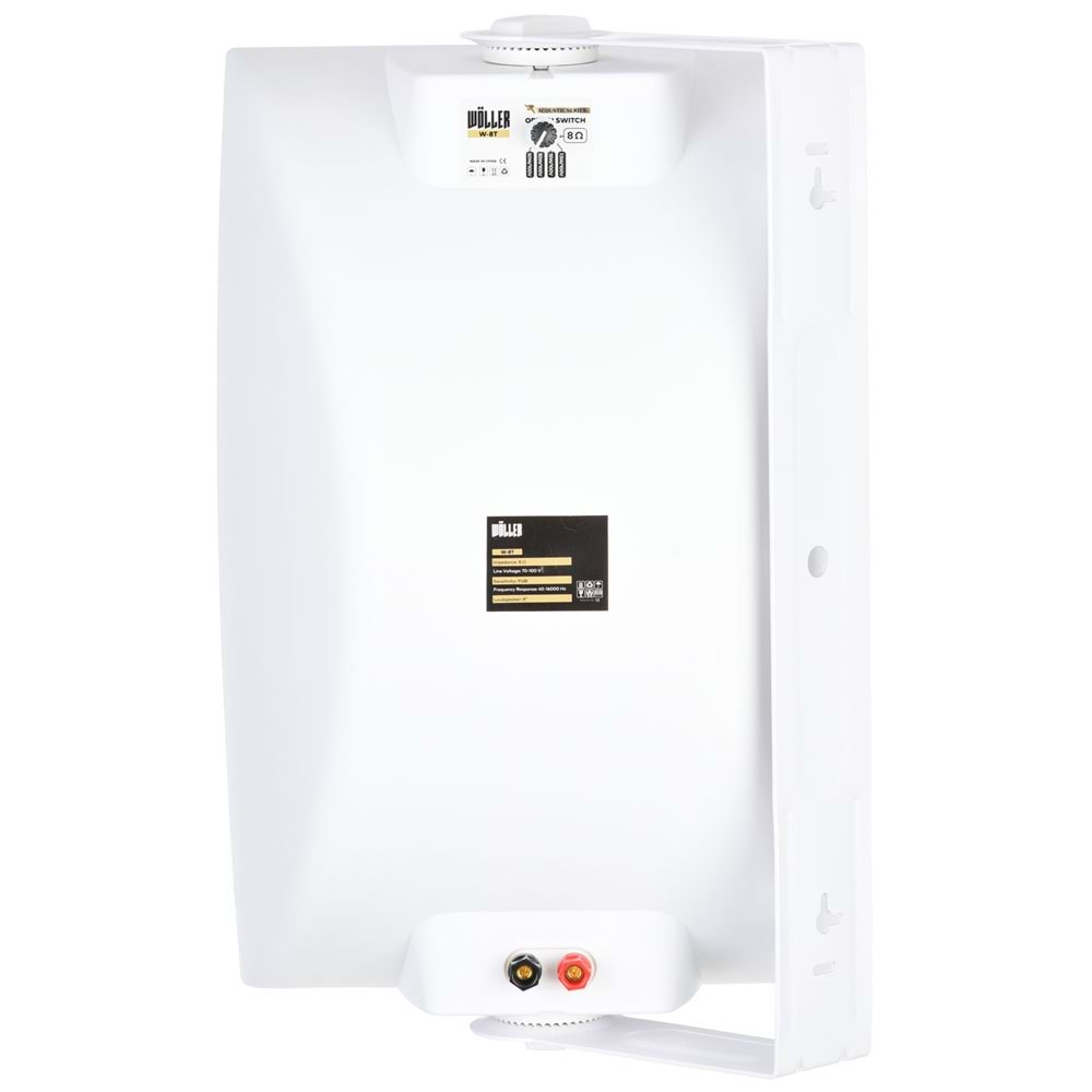 WÖLLER W-8 TB 300W 20 Cm 100V Beyaz Sütun Hoparlörü W-8 TB