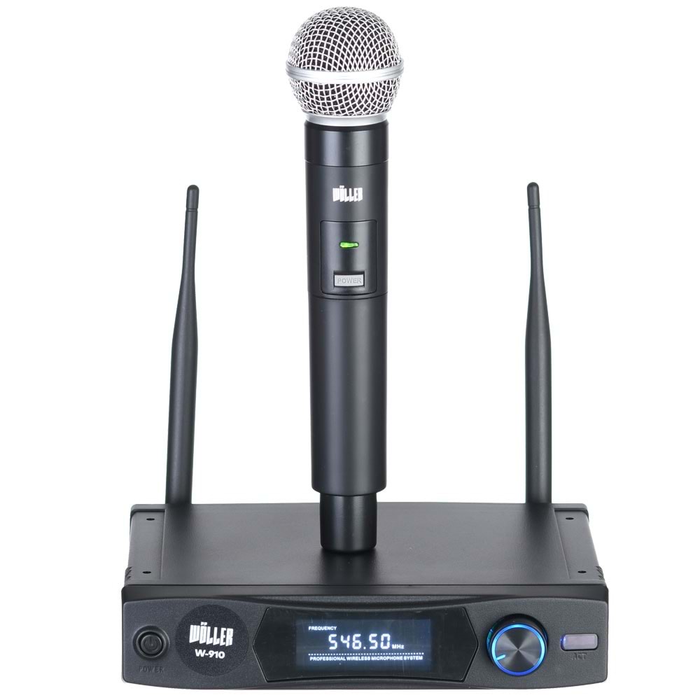 WÖLLER Uhf Tek El Kablosuz Mikrofon W-910 E