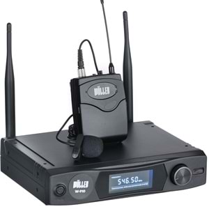 WÖLLER UHF Tek Yaka Kablosuz Mikrofon W-910 Y