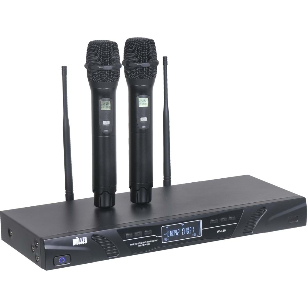 WÖLLER Uhf 2 El Kablosuz Mikrofon W-940 EE