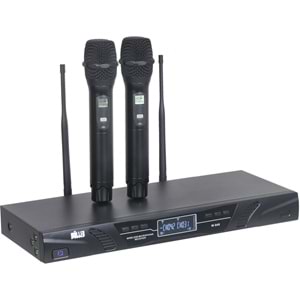 WÖLLER Uhf 2 El Kablosuz Mikrofon W-940 EE