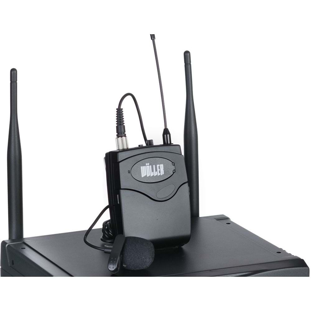 WÖLLER Uhf Kablosuz Yedek Yaka Mikrofonu W-910 W-920 İle Uyumlu W-9 Y