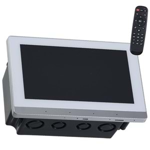 WÖLLER 7'' 8*25W 32 Gb Wi-Fi Btt-App Duvar Amfi Ünitesi WC-07