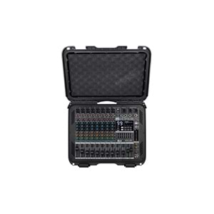 WÖLLER 2X750 W 10 Kanal Usb+Bt Case li Power Mixer Amfi WCX-10 P