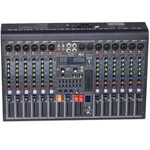 WÖLLER 12 Kanal Usb-Bt 99 Dsp Efect Deck Mixer WDM-12