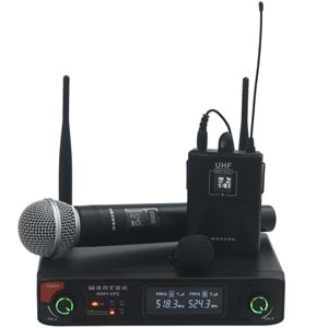 WERTEX Uhf 1 El 1 Yaka Kablosuz Mikrofon WMY-692 EY