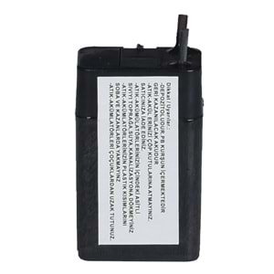 WPIES 4V 04A Kuru Bakımsız Akü WP-4V04