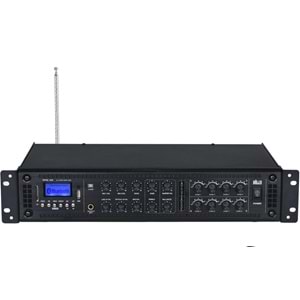 WÖLLER 8 Bölge 2X500W Usb-Bt Power Amfi WPRE-1000