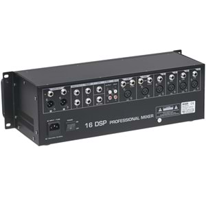 WÖLLER 8 Mono 1 Stereo Giriş 10 Kanal Rack Tipi Deck Mixer WR-1000