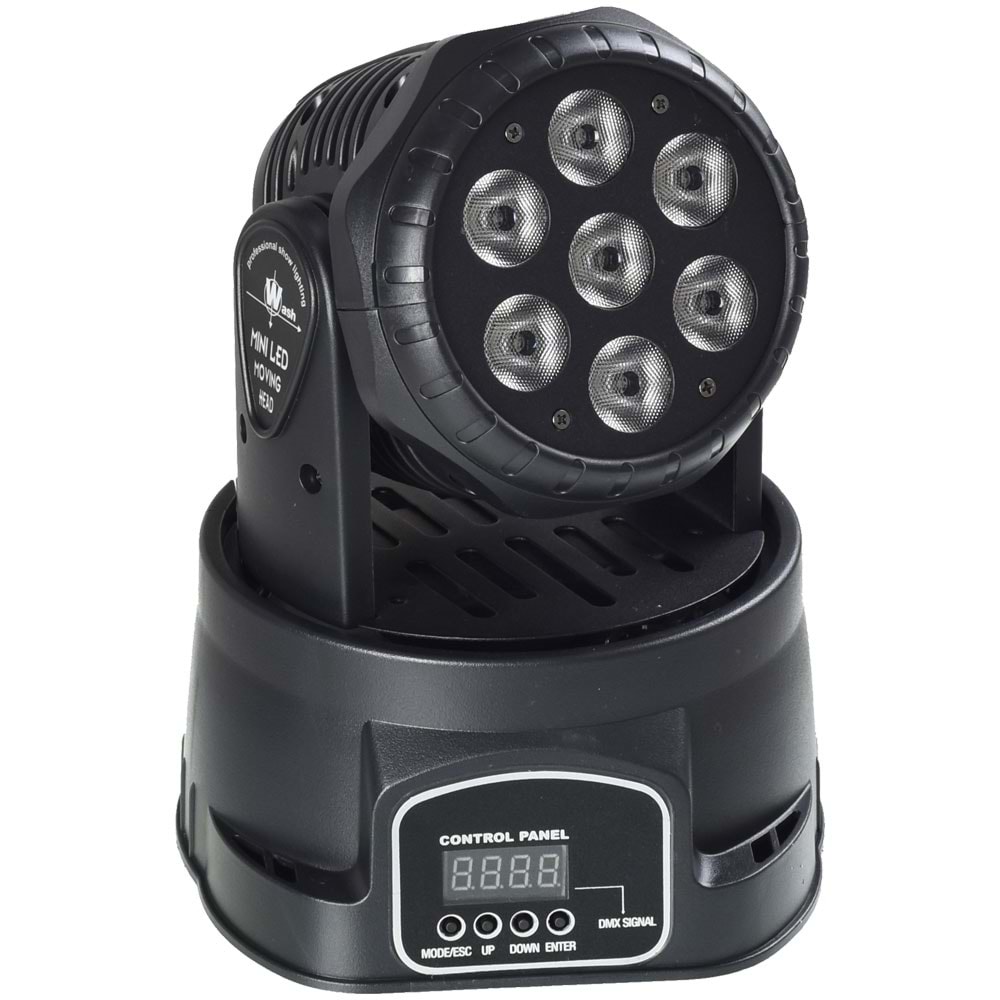 WIEDER 7X10W Rgb Dmx Shakıng Head Işık WR-130