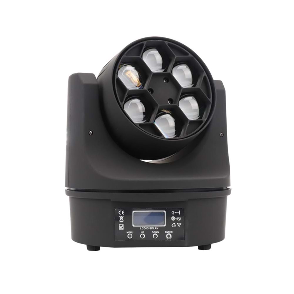 WIEDER 6X10W Rgbw Dmx Eye Movıng Head Işık WR-213 BEE