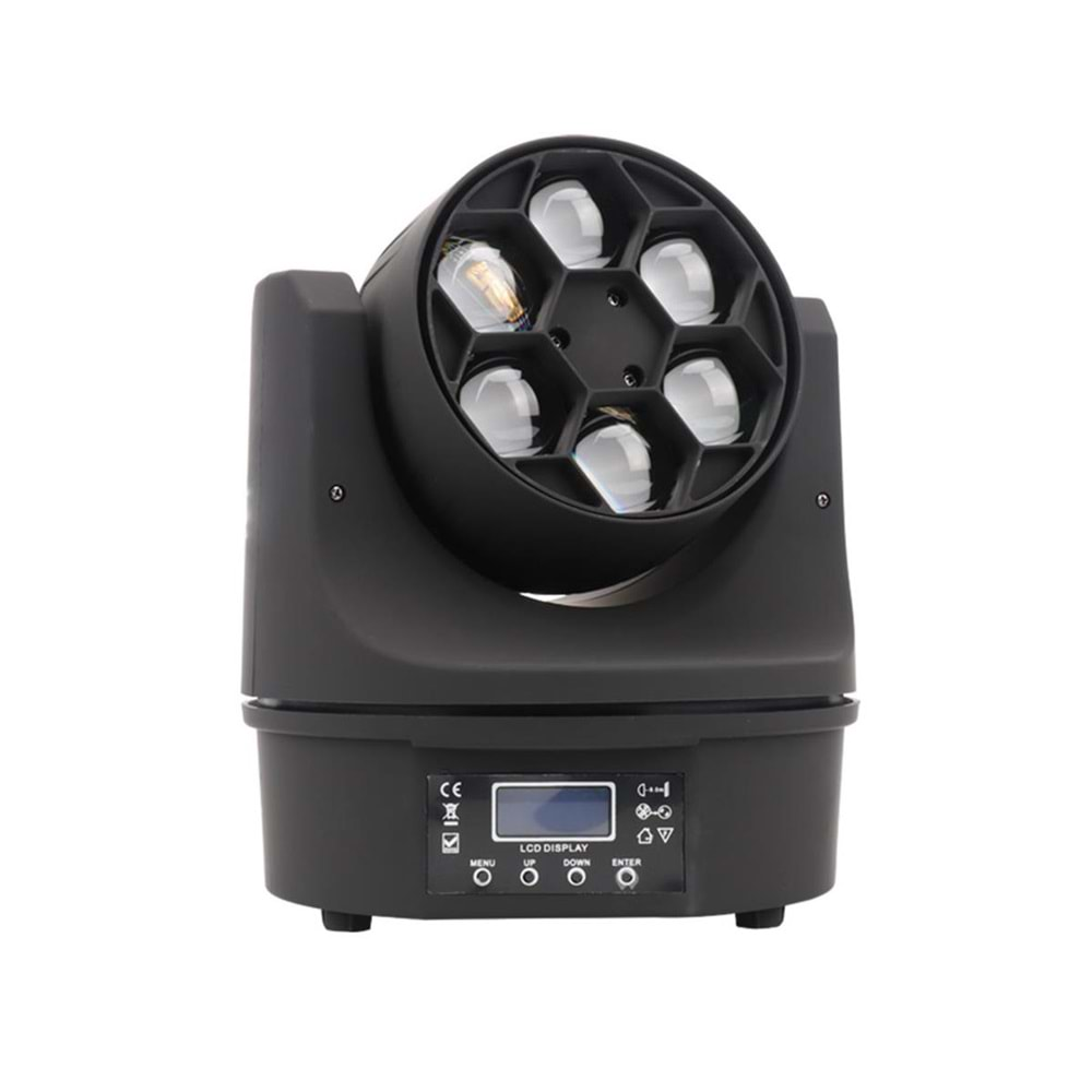 WİEDER 6X10W Rgbw Dmx Eye Movıng Head Işık WR-213 BEE