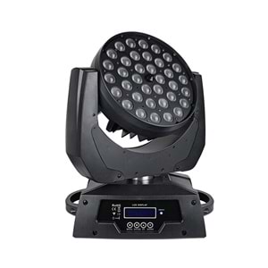WIEDER 36X10W Rgb Dmx Wash Movıng Head Işık Wıth Zoom WR-3610 RGB